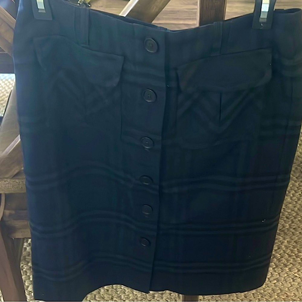 💥Rare Burberry Wool Plaid/Nova Check Skirt - Picture 11 of 16